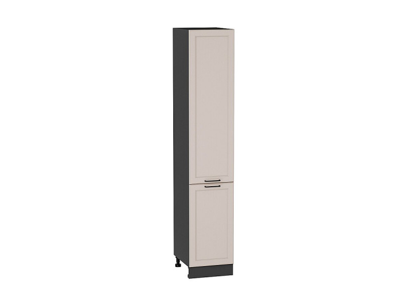 2132*400*574 Шкаф пенал с 2-мя дверцами Барселона Кашемир/Graphite