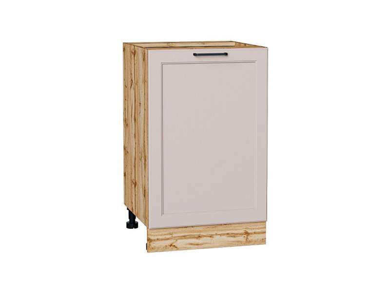 816*500*484 Шкаф нижний с 1-ой дверцей Барселона Кашемир/Дуб Вотан