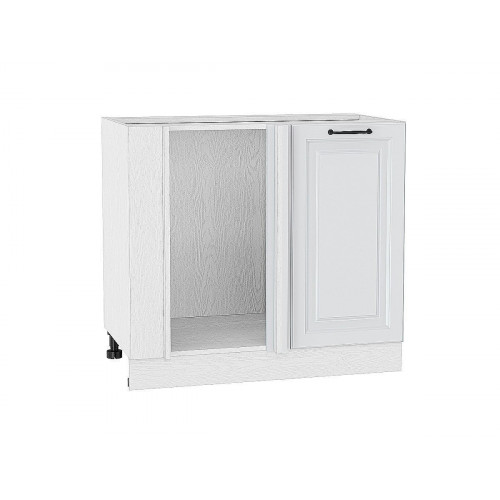 816*890* Шкаф нижний угловой Ницца Blanco Белый