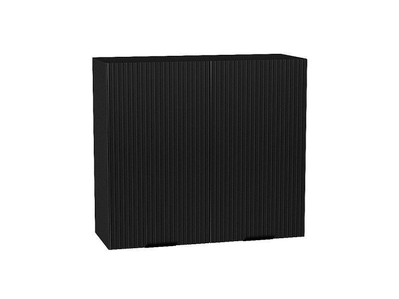 716*800* Шкаф верхний с 2-мя дверцами Евро Лайн Антрацит Graphite